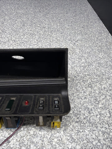 BMW E36 Center Console Panel Bezel Storage Cubby Alarm LED Heated Seats LM33 OEM