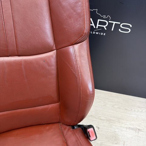 BMW E93 M3 08-13 Passenger Front Seat Fox Red Heated Powered