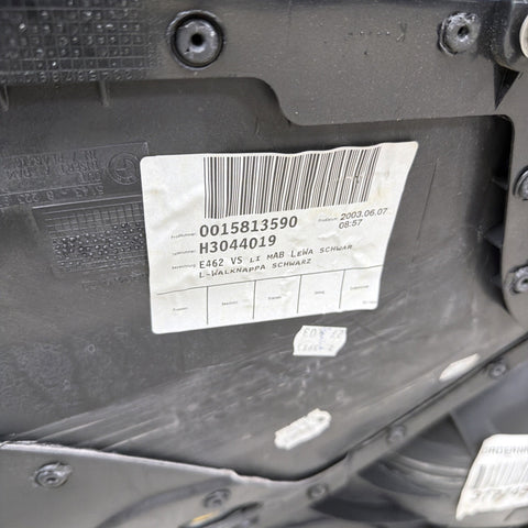 01-06 BMW E46 M3 FRONT DRIVER LEFT SIDE DOOR PANEL CARD BLACK OEM