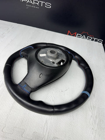 BMW Steering Wheel 01-06 E46 M3 MANUAL 32342282020 Custom Sides Rewrapped