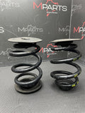 01-06 BMW E46 M3 Coupe Rear Axle Coils Springs Pair Yellow Markings