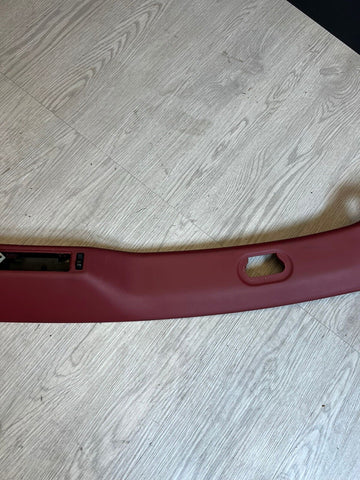 BMW Z3M OEM CONVERTIBLE SOFT TOP ROOF PANEL COVER TRIM IMOLA RED