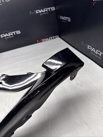 OEM BMW 21-26 G80 G82 G83 M3 M4 Front Bumper Splitters Gloss Black *Rock Chips