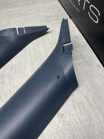 96-02 BMW Z3M Roadster Front Windshield A Pillars Interior Trims Estoril Blue