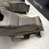 BMW E46 M3 OEM (2001-2006) BRAKE AIR INLET DUCTS + BRACKETS PAIR *2 BROKEN TABS*
