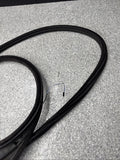BMW E46 M3 01-06 Left Driver Side Door Weather Strip Seal Black OEM *1 Rip