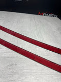 BMW E46 330CI M3 325CI Roof Rails Moldings Trims Imola Red Pair Coupe OEM