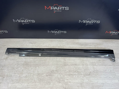 20-25 BMW G06 RIGHT PASSENGER SIDE SKIRT ROCKER MOLDING DRAVIT GREY