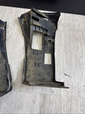 01-06 BMW E46 M3 FRONT BUMPER COVER GUARDS BRACKETS 2695247