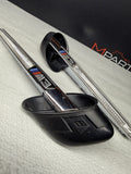 08-13 BMW E92 E93 M3 Fender Grilles Side Marker Lights Chrome OEM Factory