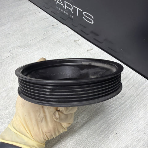 08-13 BMW E90 E92 E93 M3 S65 WATER PUMP PULLEY 7838676 11517838676