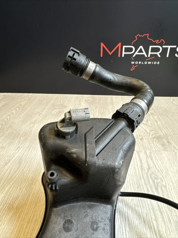 01-06 BMW E46 M3 Coolant Reservoir Bottle Tank + Sensor + Hose OEM 2283344