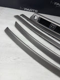 09-13 OEM BMW E92 E93 335is Dash Glacier Silver Aluminum Interior Trim Set