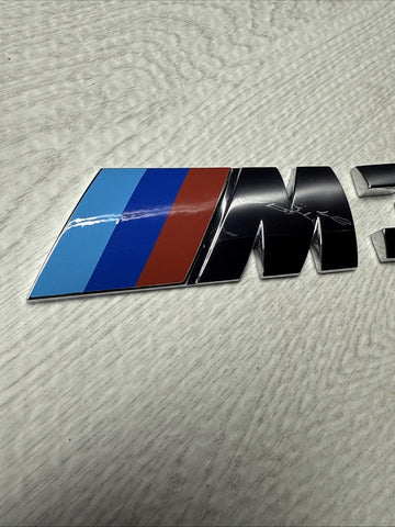 01-06 BMW E46 3 Series M3 Coupe Convertible Trunk EMBLEM LOGO BADGE OEM