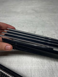 01-06 BMW E46 M3 Left Right Fender Vent Grilles Grills Trims Chrome Genuine OEM