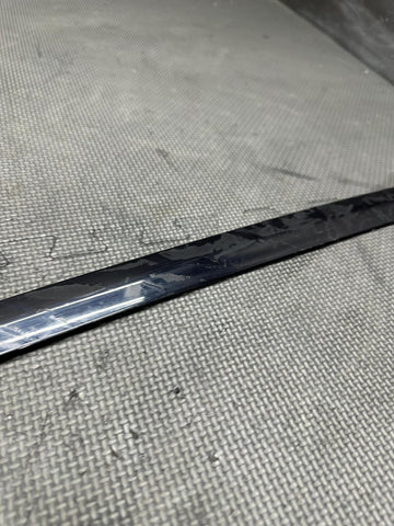7-13 BMW E93 335i M3 Front Left Convertible Roof Plastic Trim Jerez Black OEM