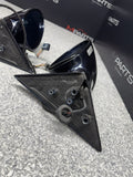 01-06 BMW E46 M3 Side View Door Mirrors Pair Carbon Black *See Pics