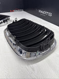 06-14 BMW E70 E71 X5 X6 Front Left & Right Grille Air Vent Trim Set Assy OEM