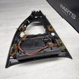 09-13 BMW E90 E92 M3 MANUAL CIC LEATHER CENTER CONSOLE TRIM