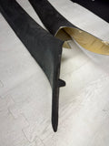 06-10 BMW E63 M6 COUPE Interior A-Pillar Trim Panel Pair L&R  ALCANTARA Set OEM