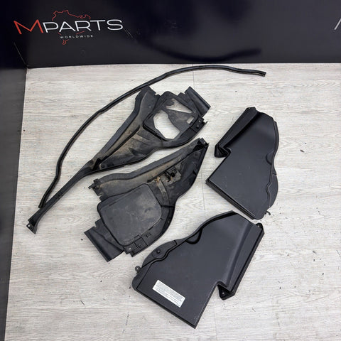 BMW E90 E92 E93 M3 08-13 Front Cabin Micro Filter Housings Covers Set *Tab*