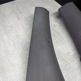 01-06 BMW E46 M3 OEM Convertible Rear Top Lateral Trim Pane Left Right Pair