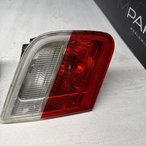 01-03 BMW E46 325 330 M3 Trunk Mounted Inner Tail Lights Pre Lci