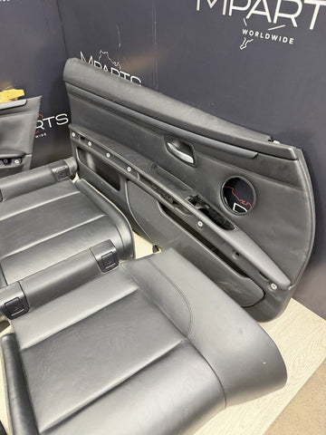 08-13 BMW E93 M3 OEM Complete Convertible Interior Black