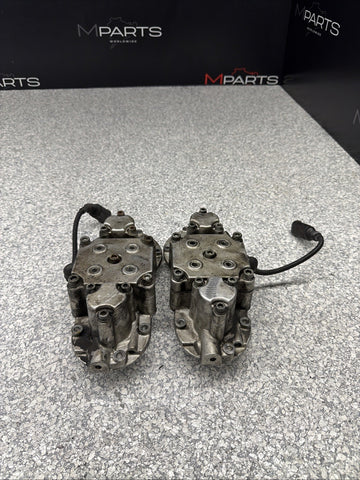 BMW E39 M5 S62 5.0L RH LH Left Right Bank Head Timing Vanos Solenoids Pair 109k