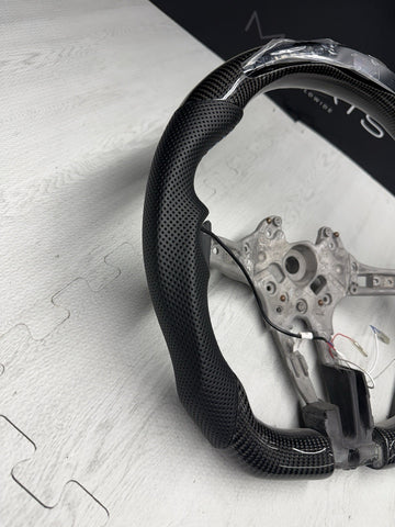 NEW 15-20 BMW F80 F82 F83 M3 M4 OHC LED Carbon fiber Steering Wheel
