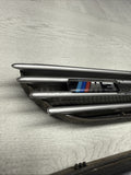 01-06 BMW E46 M3 Left Right Fender Vent Grilles Grills Trims Silver