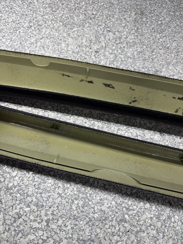 BMW E36 M3 328 Sedan A Pillars Interior Trims Cover Black Pair Set *Fading