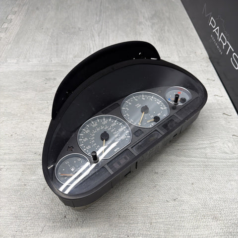 2001-2006 BMW E46 M3 Instrument Cluster Speedometer Spedometer SMG *Notes*