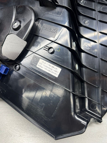 01-06 BMW E46 M3 BLACK DEAD PEDAL KICK PANELS COVERS NO PLATE 7902400