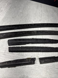 02-06 BMW E46 M3 OEM Factory Front Bumper Rebar Styro Foam Removes Gap Full Set