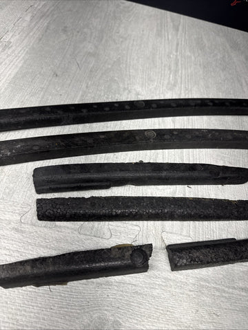 02-06 BMW E46 M3 OEM Factory Front Bumper Rebar Styro Foam Removes Gap Full Set