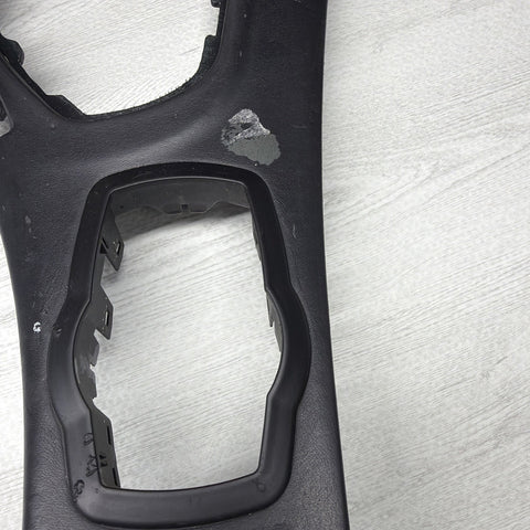 09-13 BMW E90 E92 M3 MANUAL CIC LEATHER CENTER CONSOLE TRIM