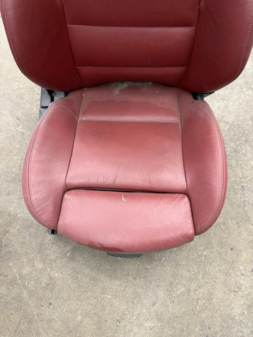 01-06 BMW E46 M3 Convertible Front Right Passenger Heated Seat Imola Red