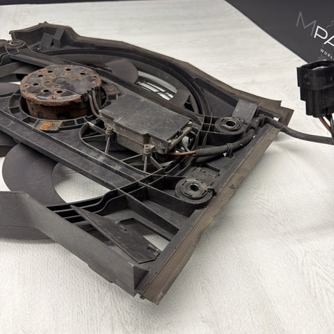 BMW E46 M3 01-06 FRONT AUX FAN Motor + Module ORIGINAL