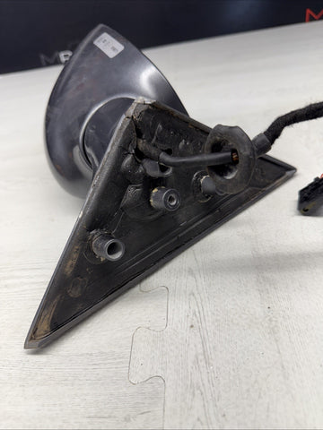 01-06 BMW E46 M3 Side View Door Mirrors Pair Steel Grey