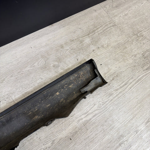 BMW E46 M3 01-06 RIGHT PASSENGER SIDE SKIRT ROCKER PANEL MOLDING CARBON BLACK