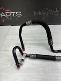 08-13 BMW E90 E92 E93 M3 S65 DCT Transmission Oil Cooler Lines 2283585
