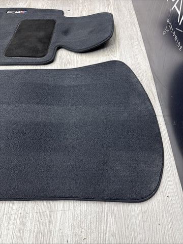 Genuine 01-06 BMW E46 M3 Convertible Carpets Floor Mats Black Front & Rear