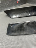 01-06 BMW E46 M3 Front Bumper Splitters Carbon Fiber