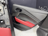 21-25 ACURA TLX TYPE S INTERIOR SET RED ALCANTARA LEATHER SEATS OEM 7K MILES