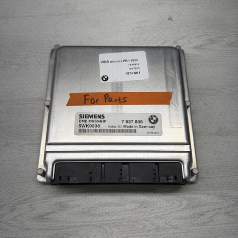 01-06 BMW E46 M3 S54 OEM ENGINE DME ECU COMPUTER MSS54HP *Notes*