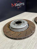 06-10 BMW E60 E63 E64 M5 M6 REAR BRAKES DISCS ROTORS ZIMMERMAN