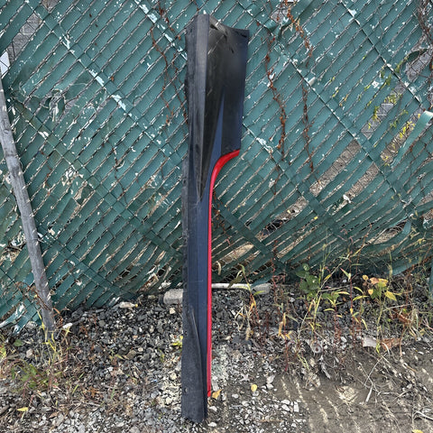 16-23 FERRARI F8 488 GTB Spider Right Passenger Sideskirt Side Skirt ROSSO RED