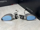 01-06 BMW E46 M3 Side View Door Mirrors Pair Titanium Silver
