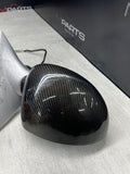 01-06 BMW E46 M3 Side View Door Mirrors Pair Carbon Fiber / Titanium Silver